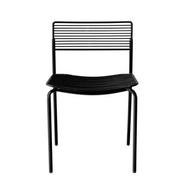 Rachel Metal Slat Back Side Chair